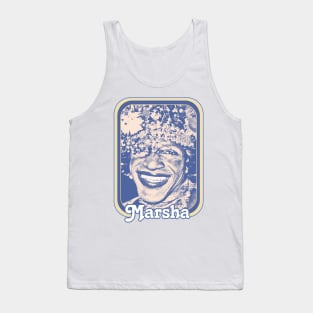 Marsha P Johnson \/\/\/ Queer Icon Design Tank Top